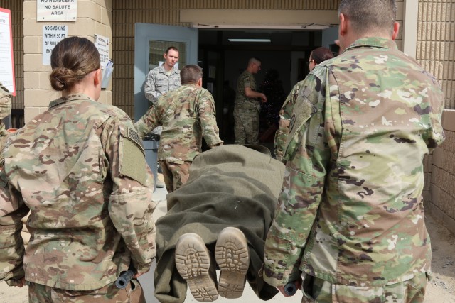 Mass Casualty Exercise in Kuwait