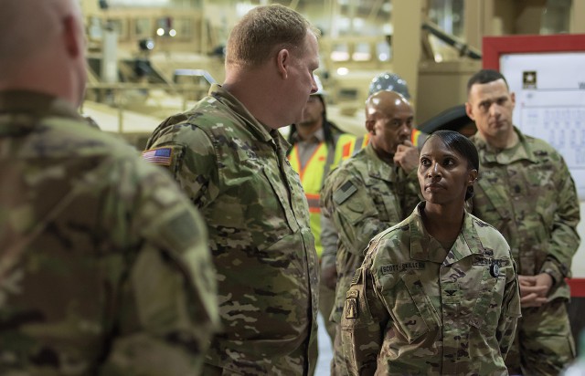 Gamble 'impressed' during first trip to Southwest Asia as ASC commander