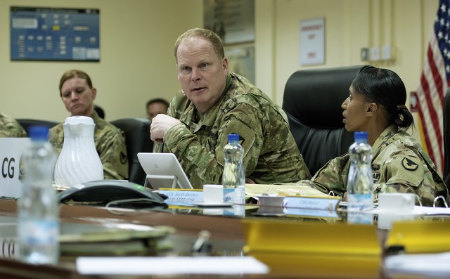 Gamble 'impressed' during first trip to Southwest Asia as ASC commander