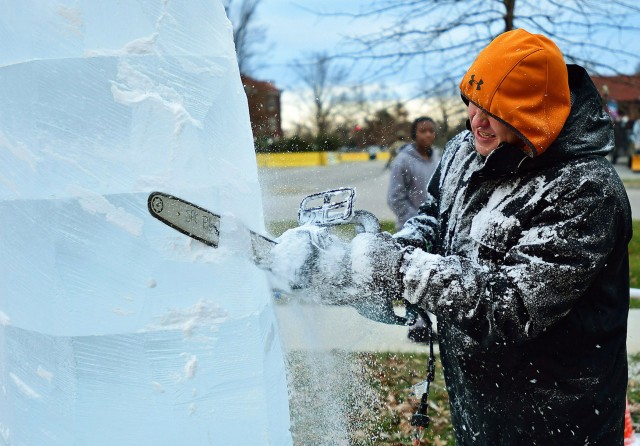 Carving Ice
