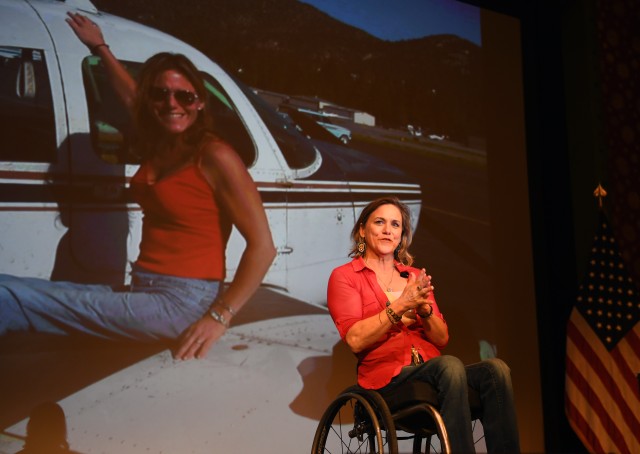Carlana Stone shares story of resilience at Fort Sam Houston Theatre