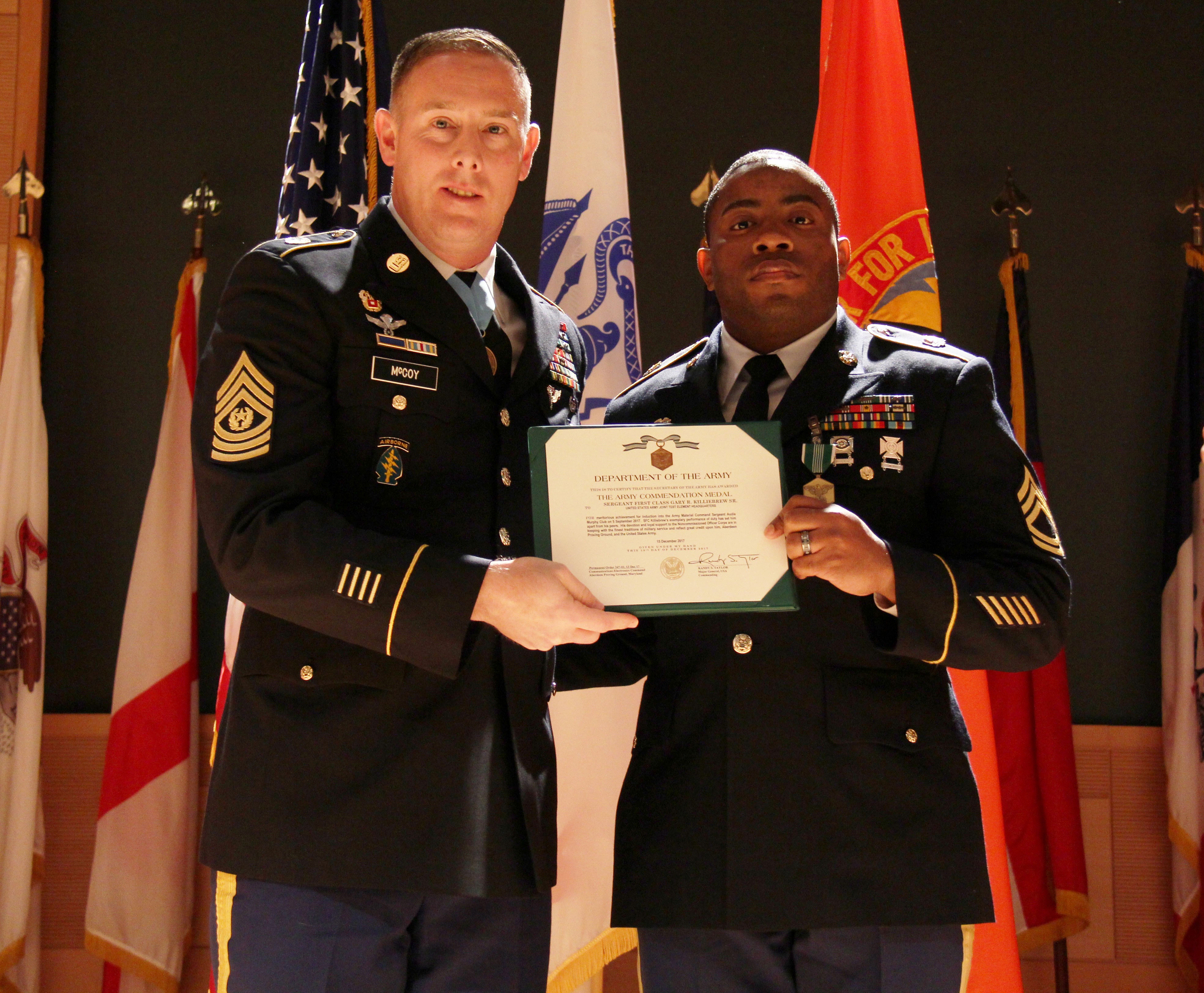 Atec Soldiers Inducted In Sergeant Audie Murphy Club 