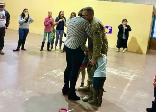 South Carolina National Guard Soldier gives family birthday and holiday surprise
