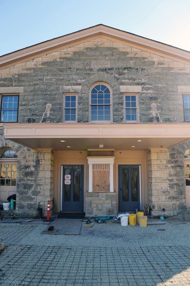 Fort Riley's old Main Post Theater and its limestone exterior will be a new home for the post's Education Center.