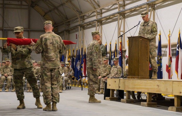 420th Engineer Brigade passes torch to 35th Engineer Brigade
