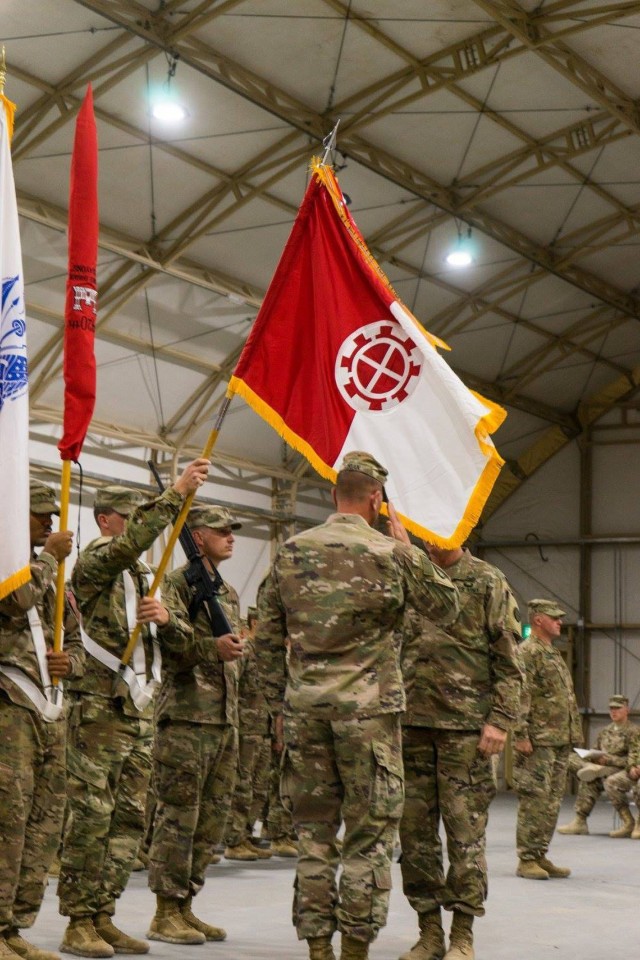 420th Engineer Brigade passes torch to 35th Engineer Brigade