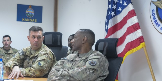 Army National Guard deputy director visits deployed Soldiers