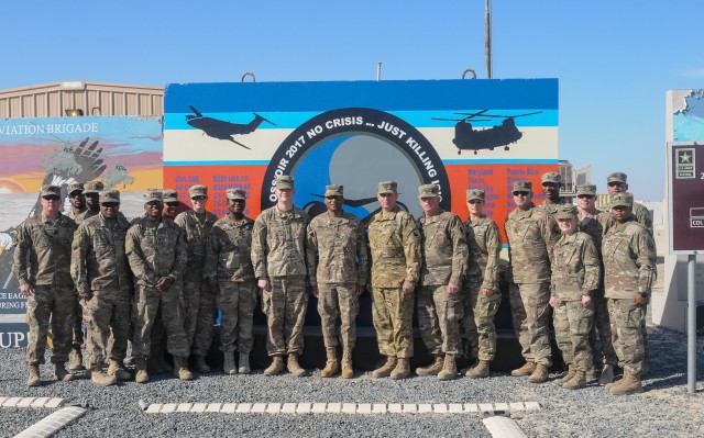 Army National Guard deputy director visits deployed Soldiers