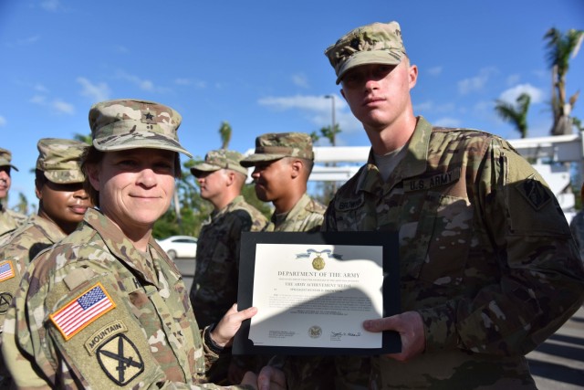 Prime Power Soldiers recognized for service in Puerto Rico