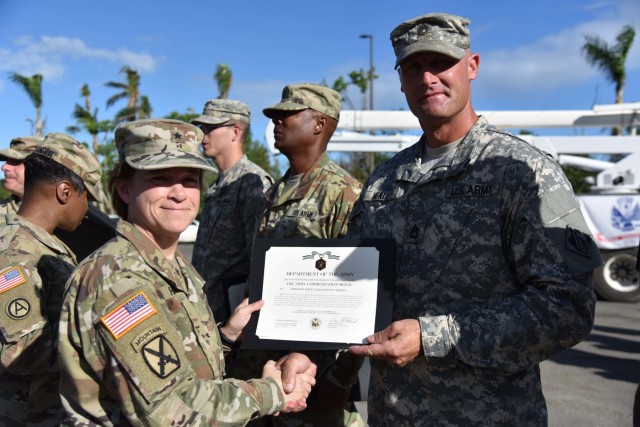 Prime Power Soldiers recognized for service in Puerto Rico