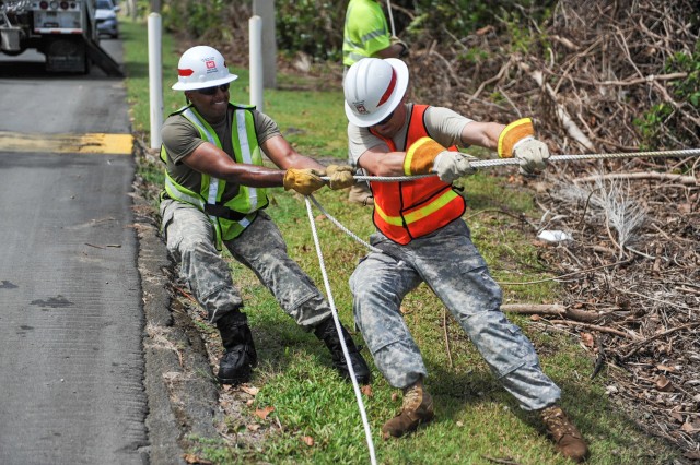 Army Corps of Engineers delivering power to Puerto Rico