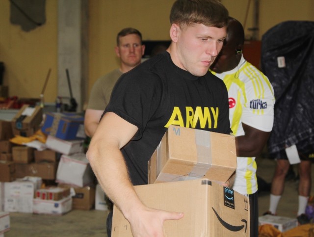 Holiday Mail Arrives for Warriors in Cameroon