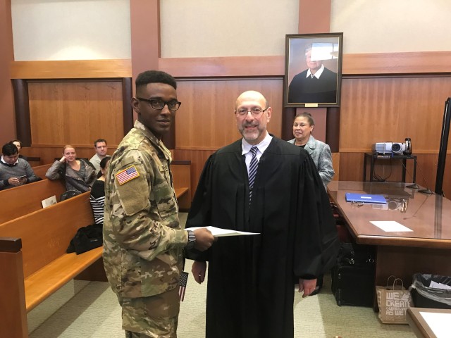 From Senegal to citizenship: one Connecticut Soldier's story