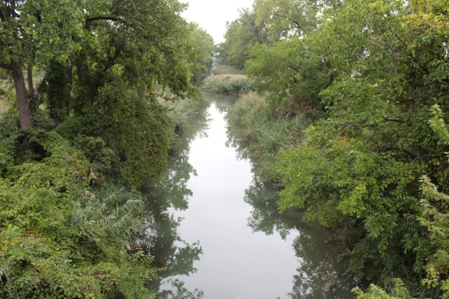 North view of Otter Creek from a car bridge on Sept. 14, 2016. 