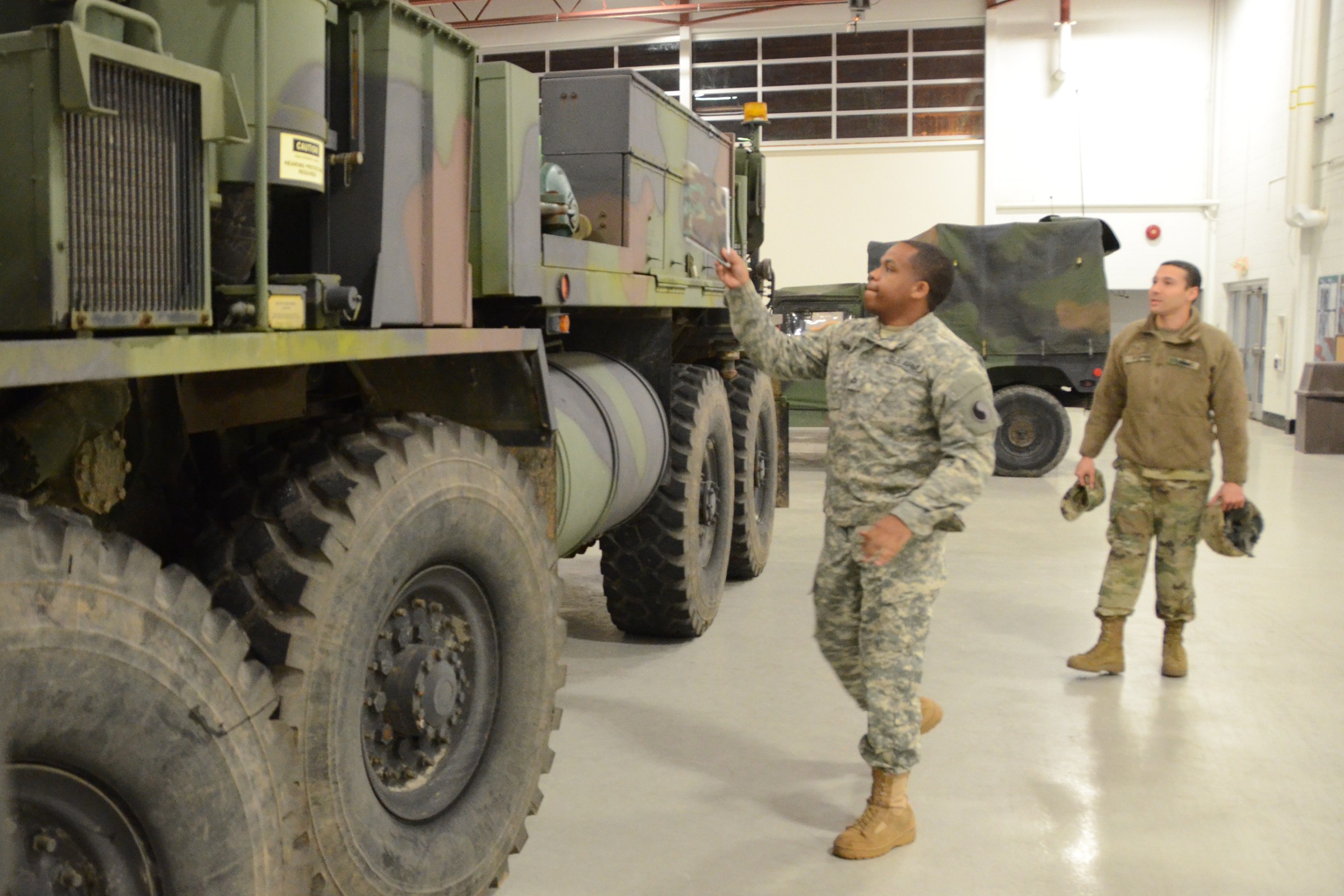 Virginia National Guard staged and ready for snow response operations ...