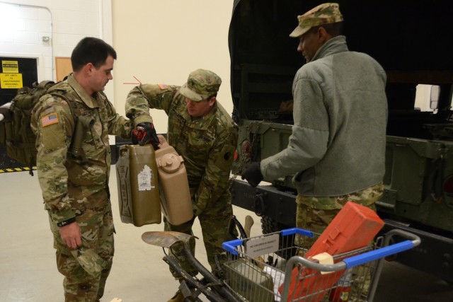 Virginia National Guard staged and ready for snow response operations