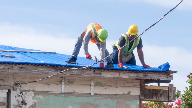 Army engineers install more than 30,000 temporary roofs in Puerto Rico ...