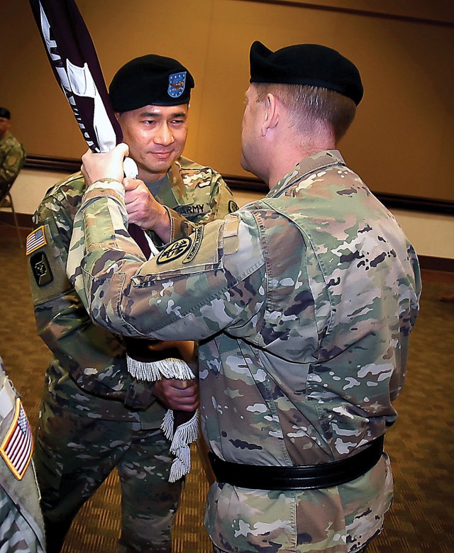 Irwin Army Community Hospital commander relinquished command at a Fort Riley ceremony Dec. 15.