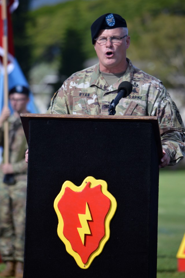 Bronco Brigade holds change of responsibility ceremony