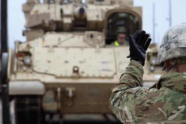 Greywolf conducts port to fort operations