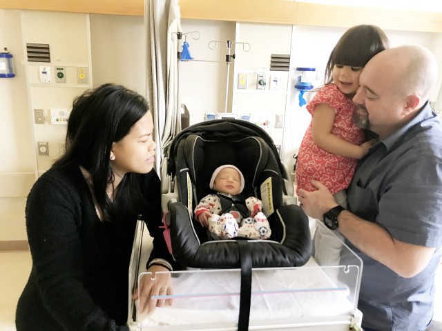 Madigan welcomes 2018's first baby