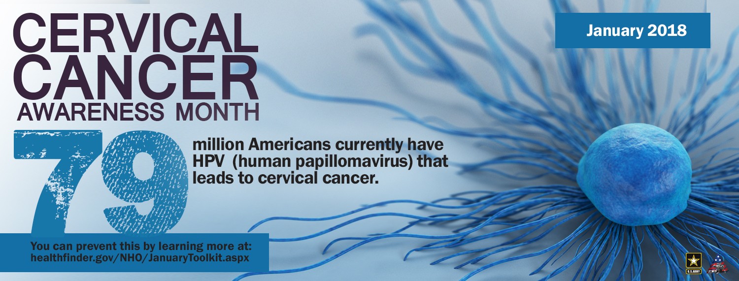January Is Cervical Cancer Awareness Month Article The United States Army 