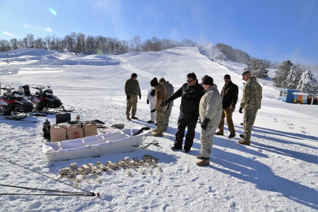 IMCOM-Readiness director learns about post's Cold-Weather Operations Course during Fort McCoy visit
