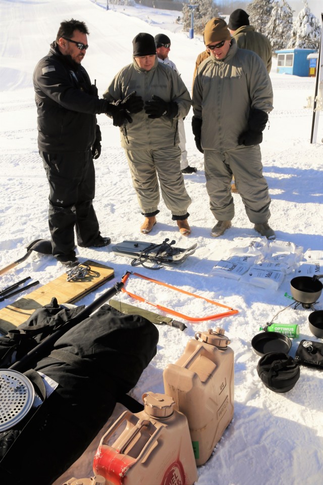 IMCOM-Readiness director learns about post's Cold-Weather Operations Course during Fort McCoy visit