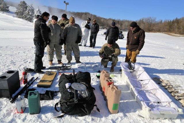 IMCOM-Readiness director learns about post's Cold-Weather Operations Course during Fort McCoy visit