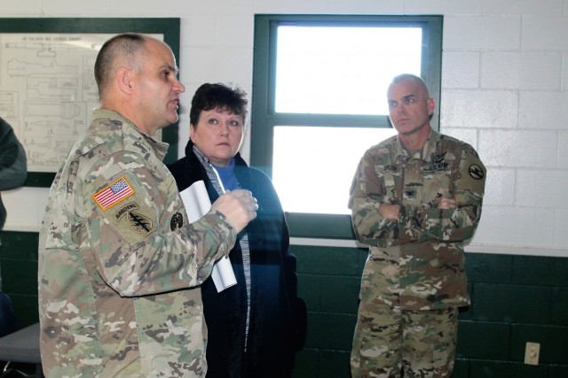 IMCOM-Readiness director learns about Operation Cold Steel II during Fort McCoy visit
