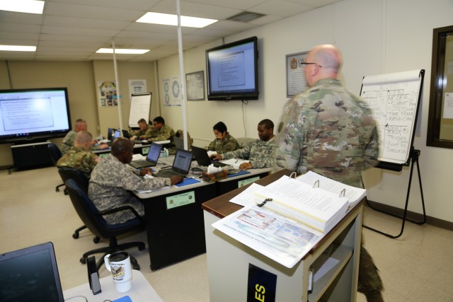 Fort McCoy's RTS-Maintenance trains Soldiers in senior leader course for 91, 94 MOS'