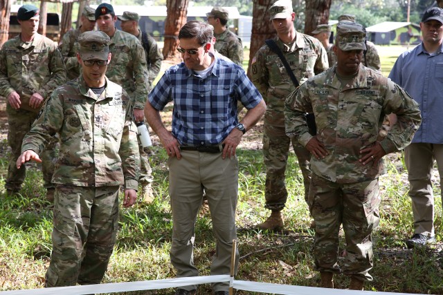 Secretary of the Army Esper