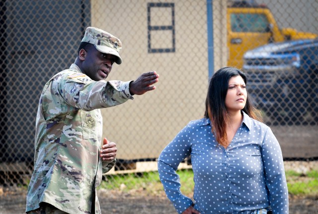 Cancinos, Mansker visit 8th Theater Sustainment Command
