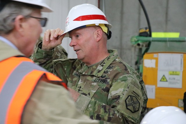 IMCOM commander views new hospital firsthand