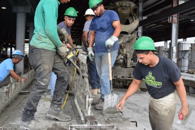 Cement factory delivers critical electrical utility poles to restore native land
