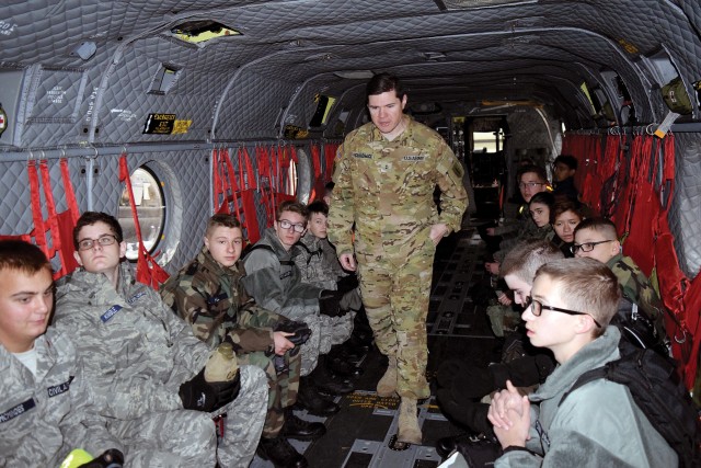 Kansas Wing Civil Air Patrol held its winter encampment at Fort Riley Dec. 26. It was the second straight year for the encampment .