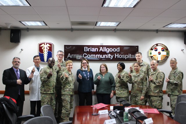 Secretary of Army wife tours BAACH