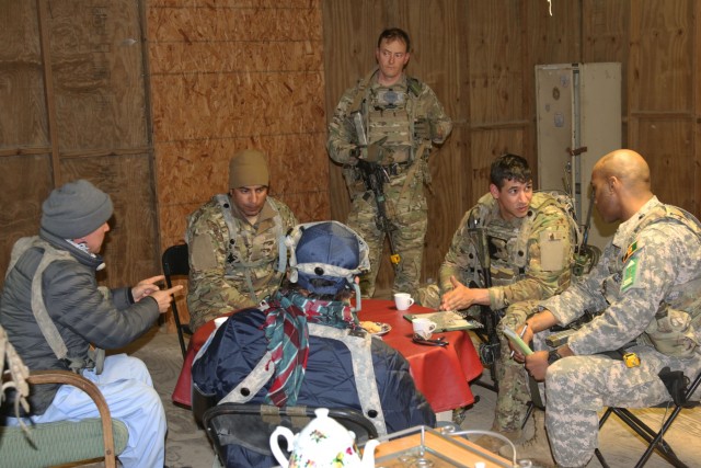 1st SFAB combat advising teams train to advise improving security