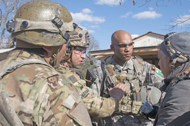 1st SFAB combat advising teams train to advise improving security