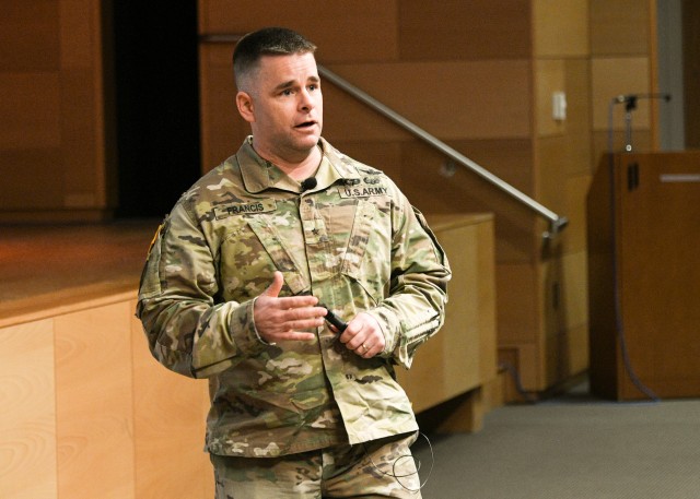 Senior Army leader addresses safety professionals at APG