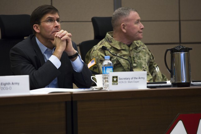 23rd Secretary of the Army Gains Context in Korea