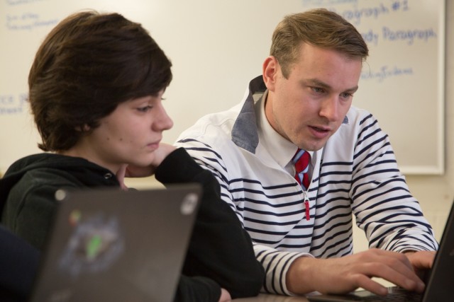 Teacher-Soldier: National Guardsman helps to educate the next generation