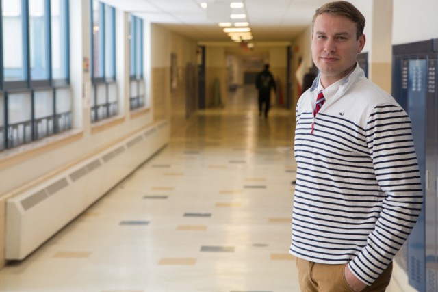Teacher-Soldier: National Guardsman helps to educate the next generation