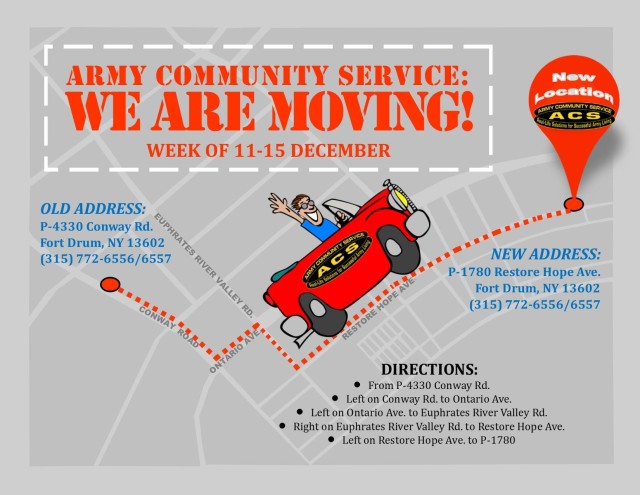 ACS relocation