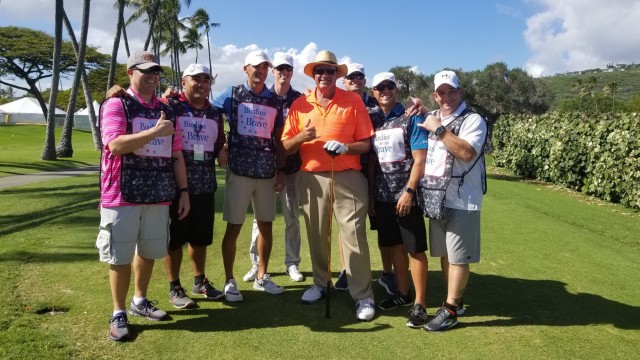 8th TSC Soldiers caddie for this year's Sony Open