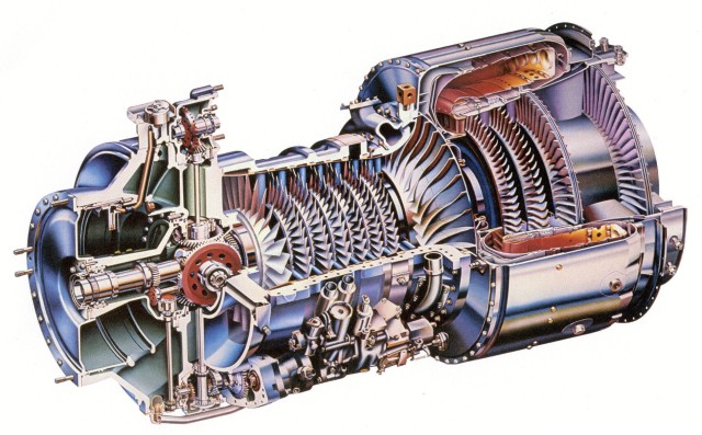 Honeywell T55 turboshaft engine
