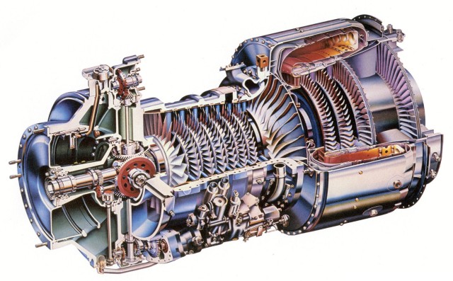 Honeywell T55 turboshaft engine