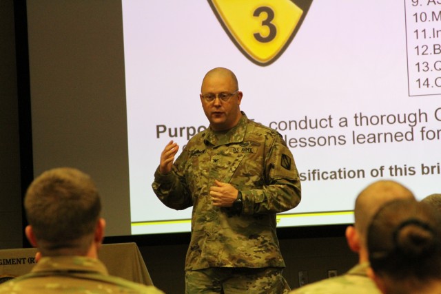 Greywolf shares lessons learned with Army Total Force partners