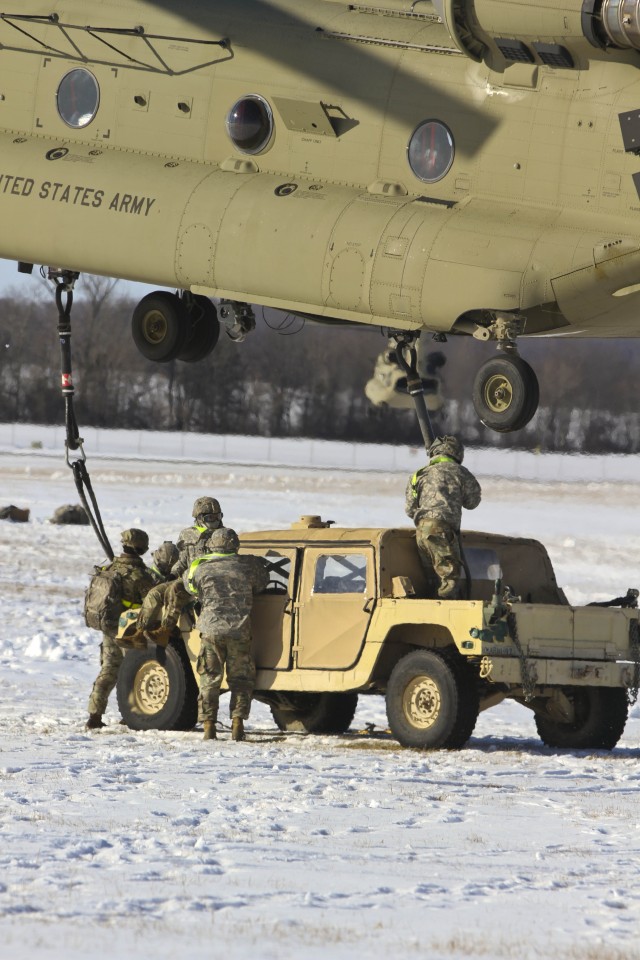 Brigade-level air assault operation displays Screaming Eagles' unique capability