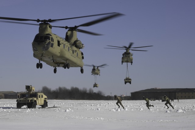 Brigade-level air assault operation displays Screaming Eagles' unique capability